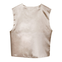 Retro čiapka a vesta M/L